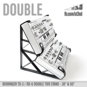   BEHRINGER TD3 RD6 - Asztali állvány - Double Tier 30°& 65°